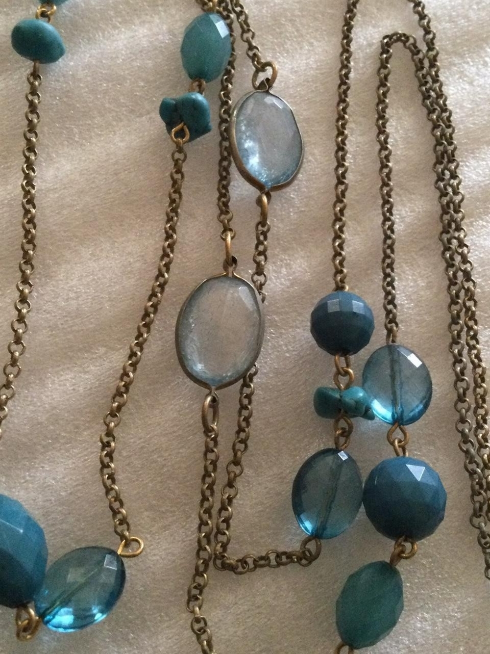 Blue Rachel Necklace